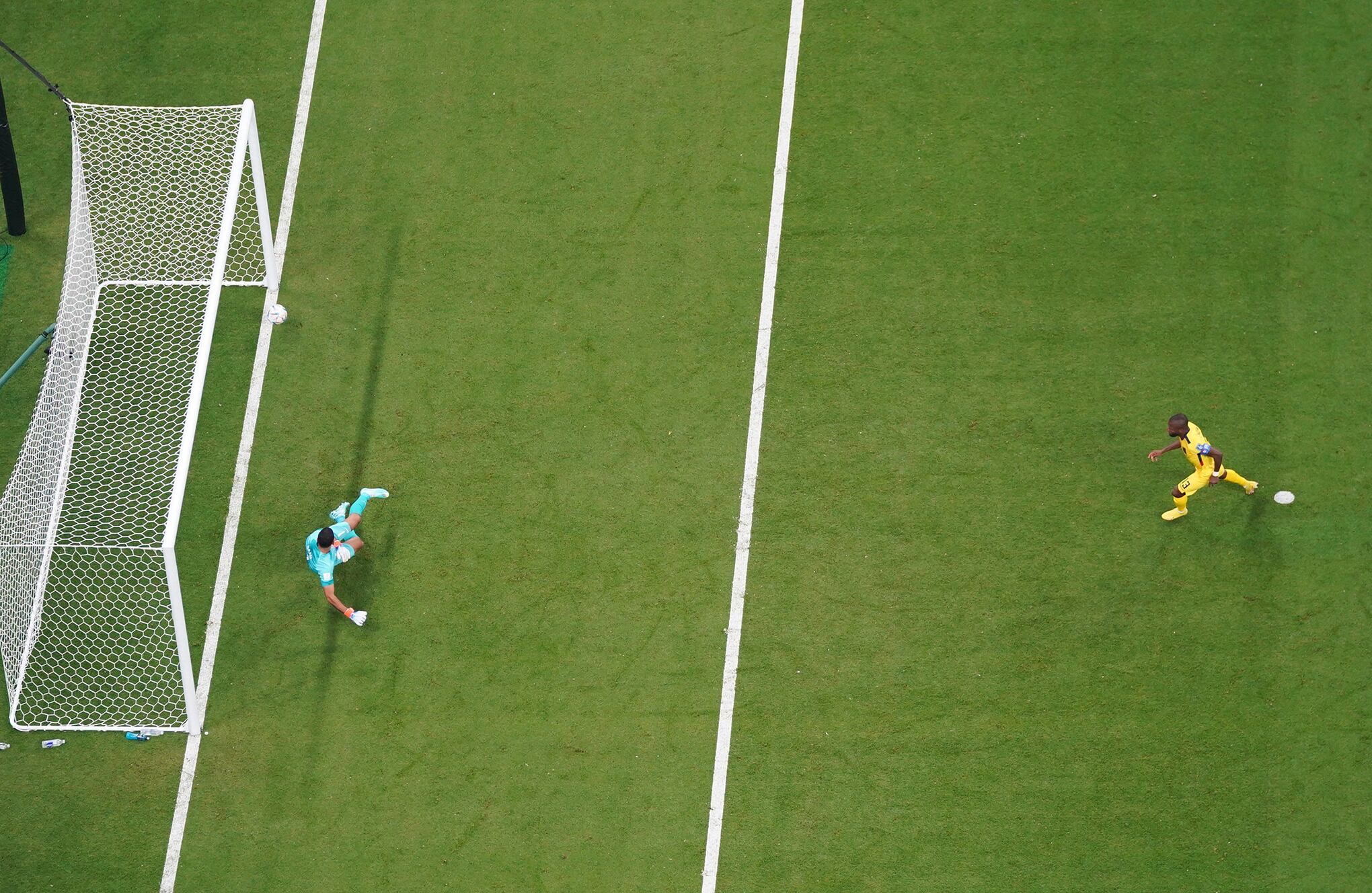 En imágenes : Primer partido de la copa mundo