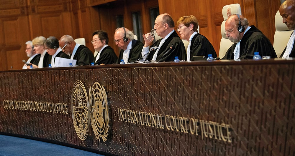 La Corte explicó que muy pocos países en el mundo han tenido una pretensión semejante de ganar territorio por medio de ampliar la plataforma continental.