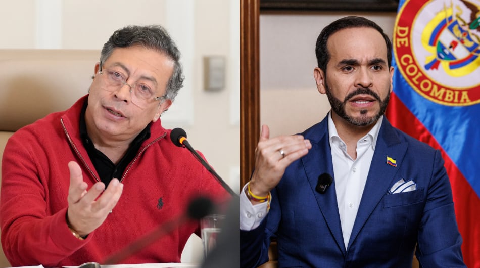 Gustavo Petro y Abelardo de la Espriella.