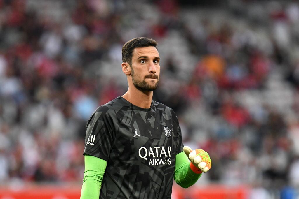 Sergio Rico, portero español del Paris Saint-Germain.