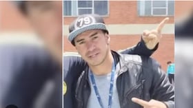 En la imagen, el profesor Kevin Santiago Ángel.
