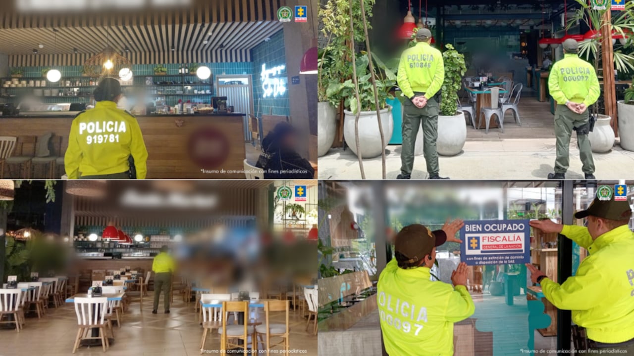 Locales de cadena de restaurantes embargados por Policía y Fiscalía.