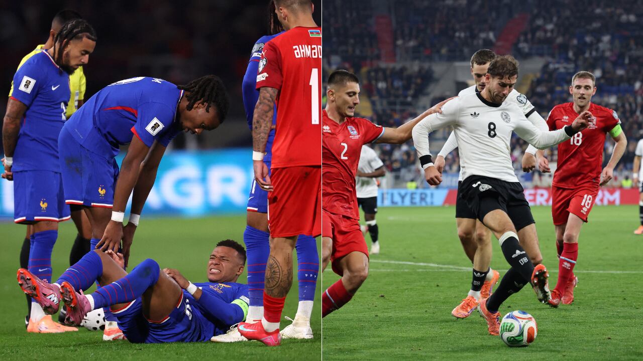 Francia y Alemania luchan por no quedar fuera el Mundial 2026