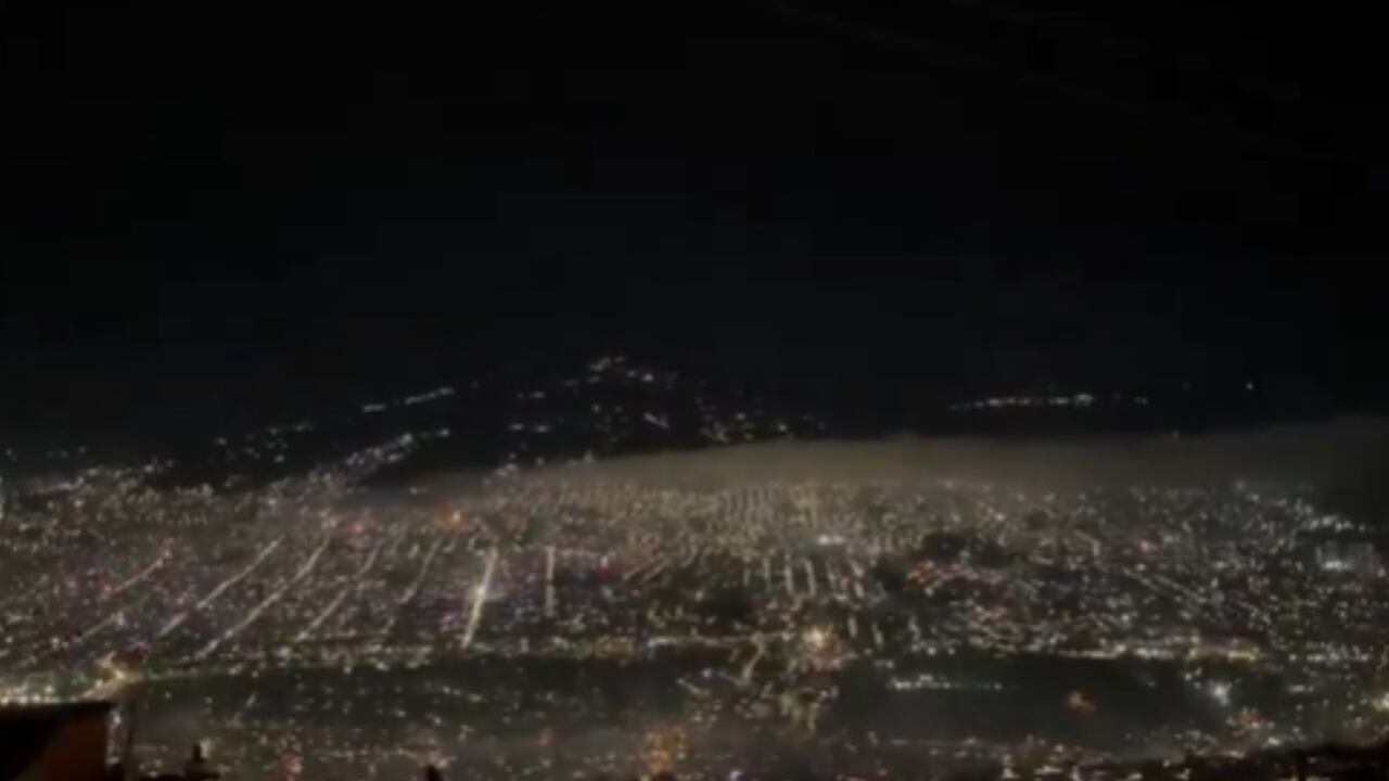 Noche de alborada en Medellín dejó varios lesionados por pólvora.