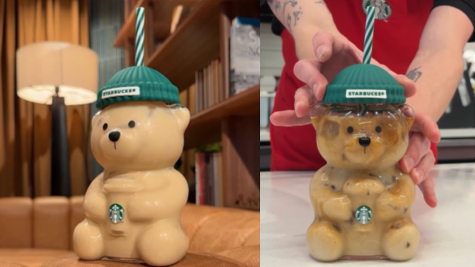 El “vaso oso” de Starbucks desata locura mundial