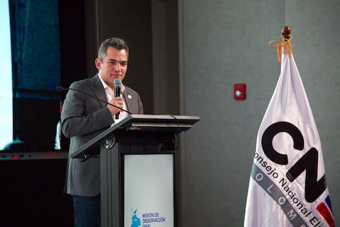 Alfonso Campo Martínez, presidente del Consejo Nacional Electoral.