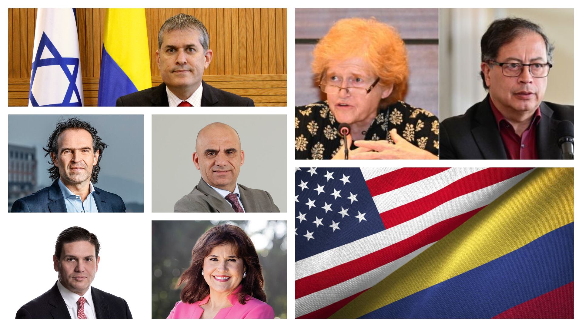 Líderes de Colombia y el mundo respaldan a EE.UU. en su crítica a Gustavo Petro.