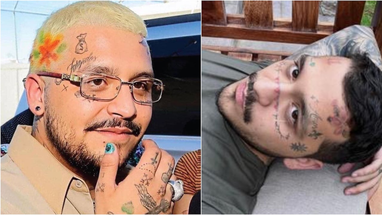 Cristian Nodal se quita los tatuajes