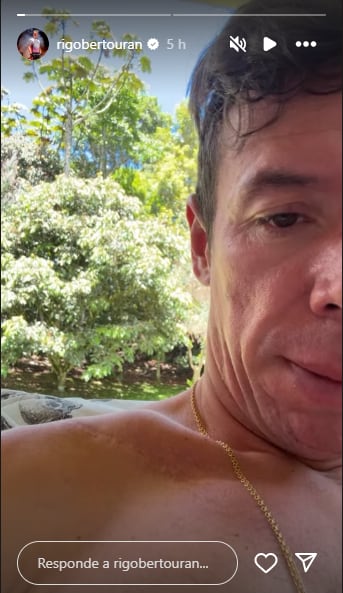 Rigoberto Urán contó cómo se rompió la clavícula.