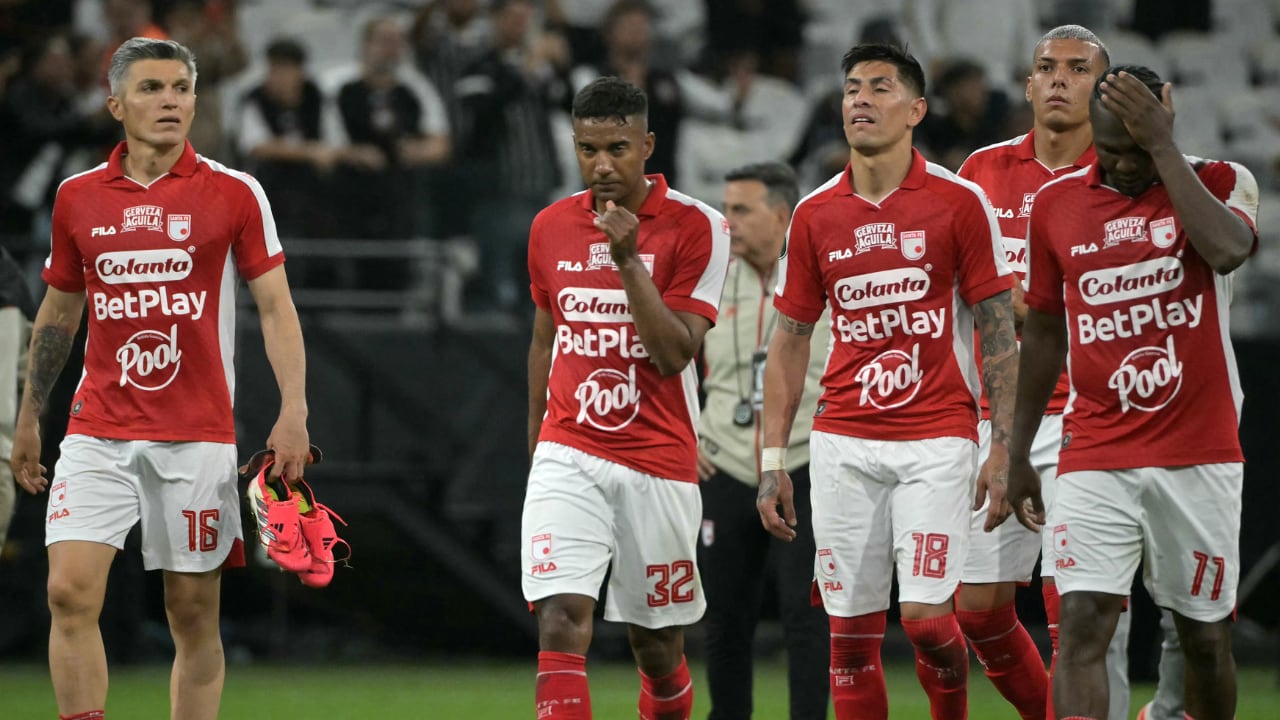 Independiente Santa Fe sufre algunas bajas para la ida de los cuartos de final en Liga BetPlay.
