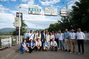Los representantes de las Naciones Unidas estuvieron en el puente internacional Simón Bolívar y otros sitios de acogida de refugiados en Cúcuta.
