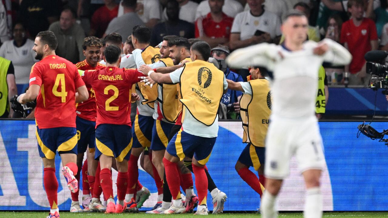España e Inglaterra en la final de la Eurocopa 2024
