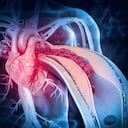 El colesterol es un lípido que suele aposentarse en las arterías. Foto: ilustración 3d Getty Images.