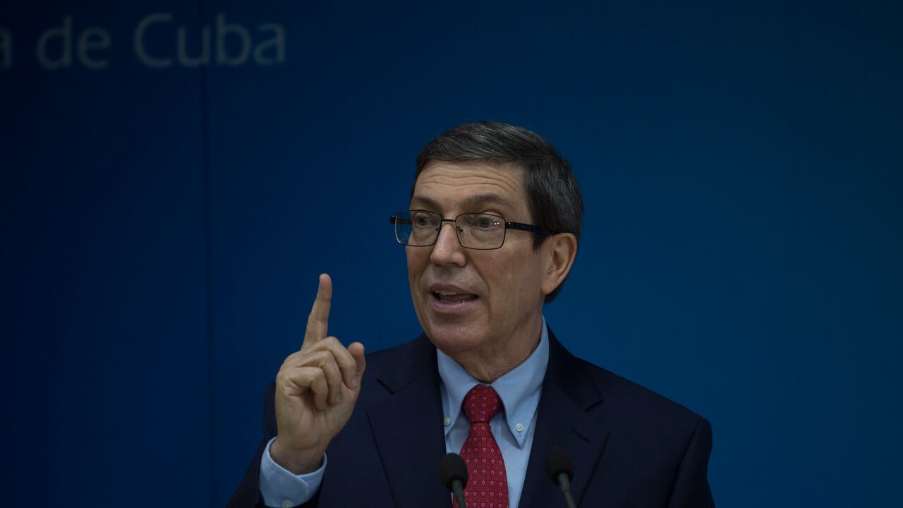 Bruno Rodríguez, canciller de Cuba, AP (Pool AP Photo/Ismael Francisco)