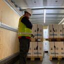 Entrega de vacunas anticovid donadas por España