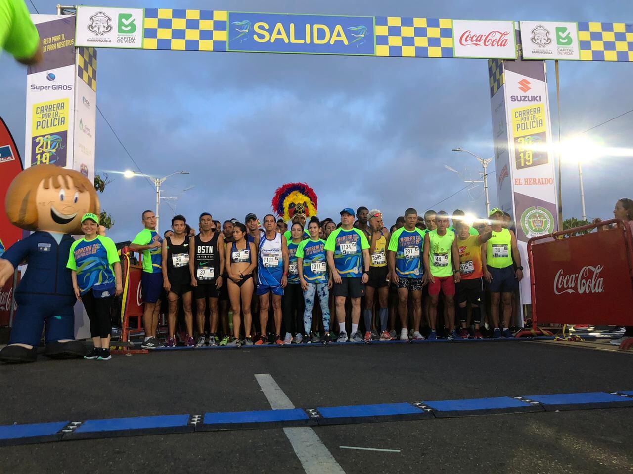 Carrera por la Policía.