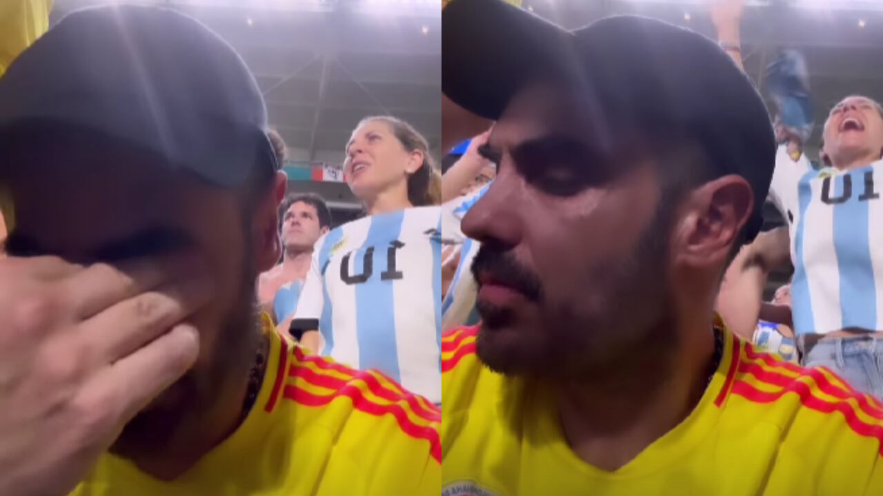 Lincoln Palomeque no ocultó sus sentimientos tras triunfo de Argentina en Copa América.