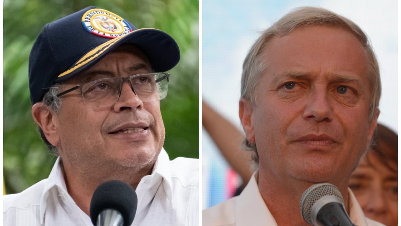 Gustavo Petro y José Antonio Kast