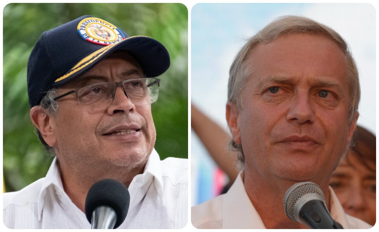 Gustavo Petro y José Antonio Kast