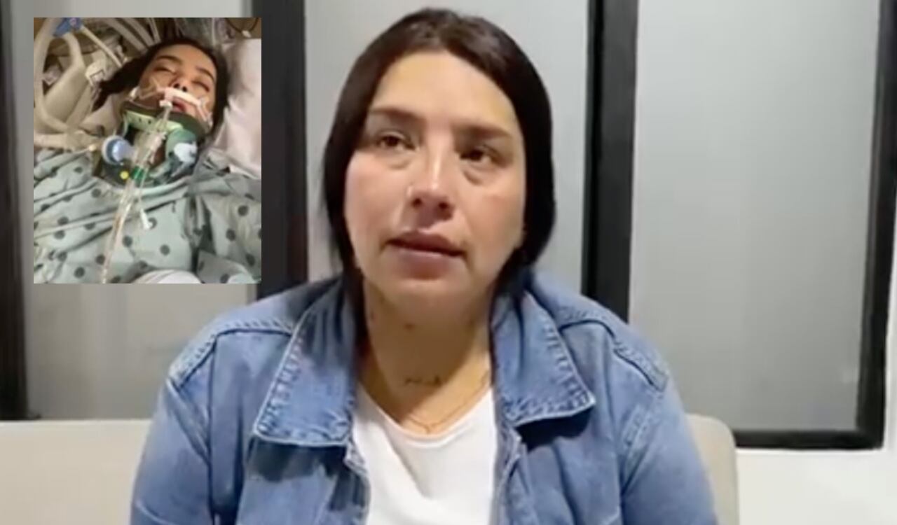 Paola Durán, madre de Hellen Pacheco, estuvo al lado de su hija en sus últimos días de vida