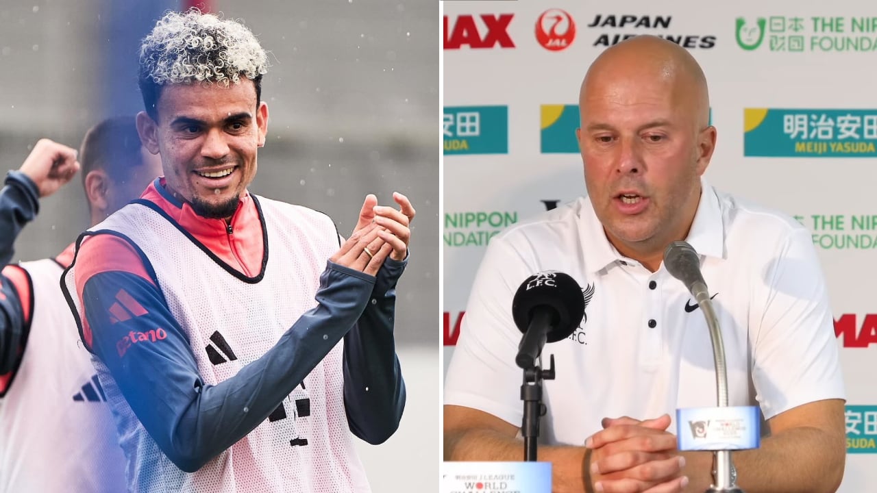 Arne Slot habló por última vez sobre Luis Díaz, nuevo fichaje del Bayern Múnich