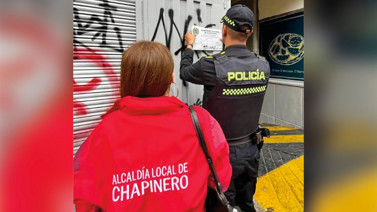 Sellamiento de parte de las autoridades.