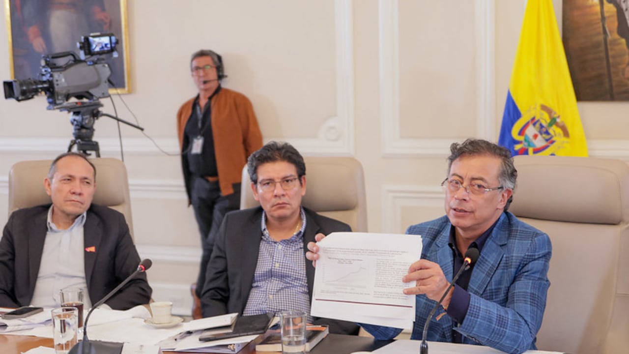El presidente Gustavo Petro lanzó una denuncia en la más reciente sesión del consejo de ministros.