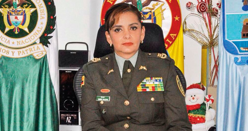 Sandra Vallejos, excomandante de la Policía Metropolitana de Santa Marta.