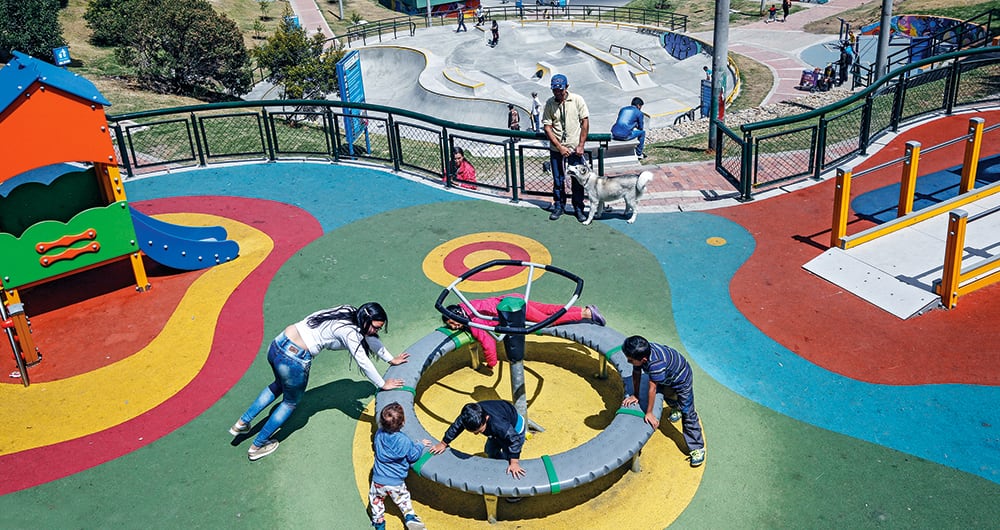 Los recursos fueron destinados para el mantenimiento de parques.