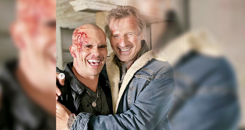Juan Pablo Raba actuó junto a Liam Neeson en la cinta 'El protector'.