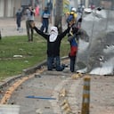 Las protestas en la ciudad de Cali