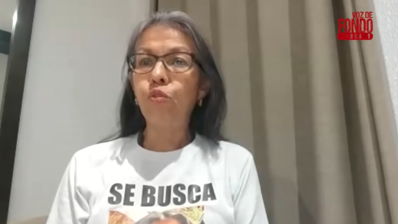 Lucy Díaz, madre de Tatiana.