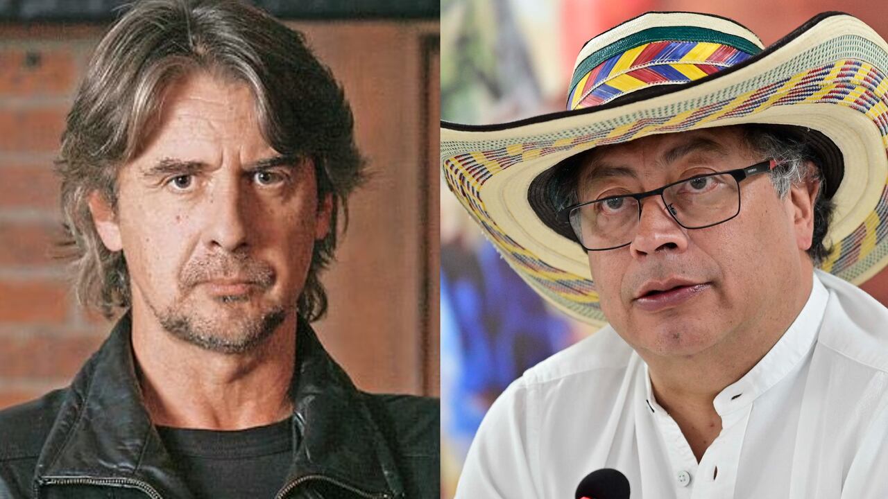 El actor le pidió al presidente respeto por el tiempo de las personas. Fotos: Twitter @VMallarino - SEMANA - Cristian Garavito.