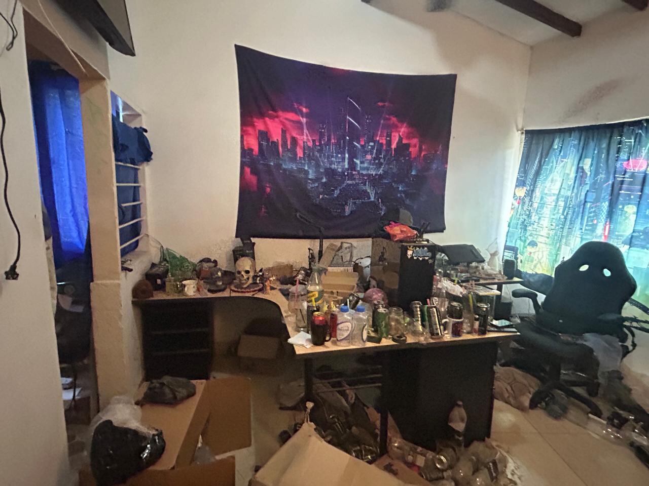 Centro de operaciones de alias Patrick.