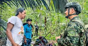 El papá de los niños también participa en su búsqueda. Nuevos rastros avivan la ilusión de hallarlos con vida y a salvo. Hay esperanza, dicen.