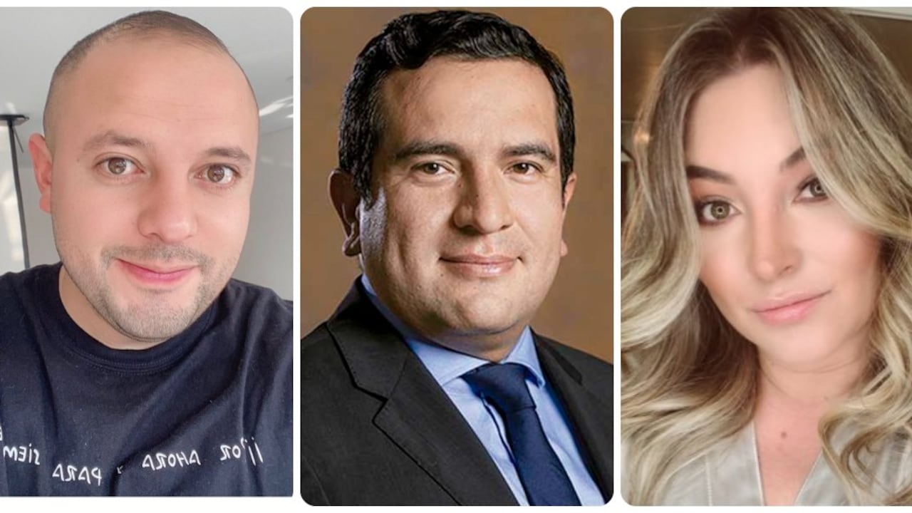 Jorge Suárez, Edward Rodríguez y Catalina Suárez.