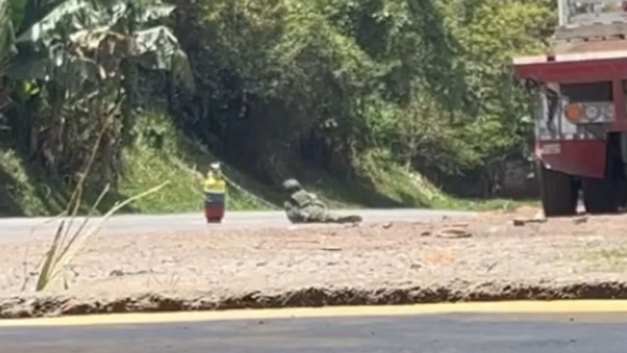 Valerosa acción de un soldado del Ejército en el Cauca.