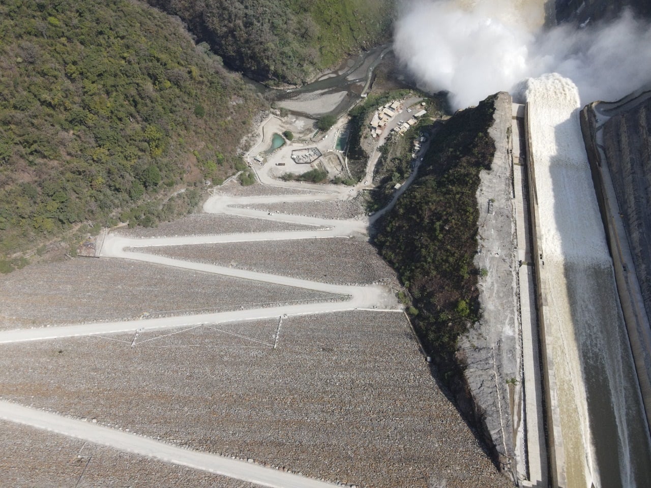 Avance de obras en Hidroituango. Fotos: EPM