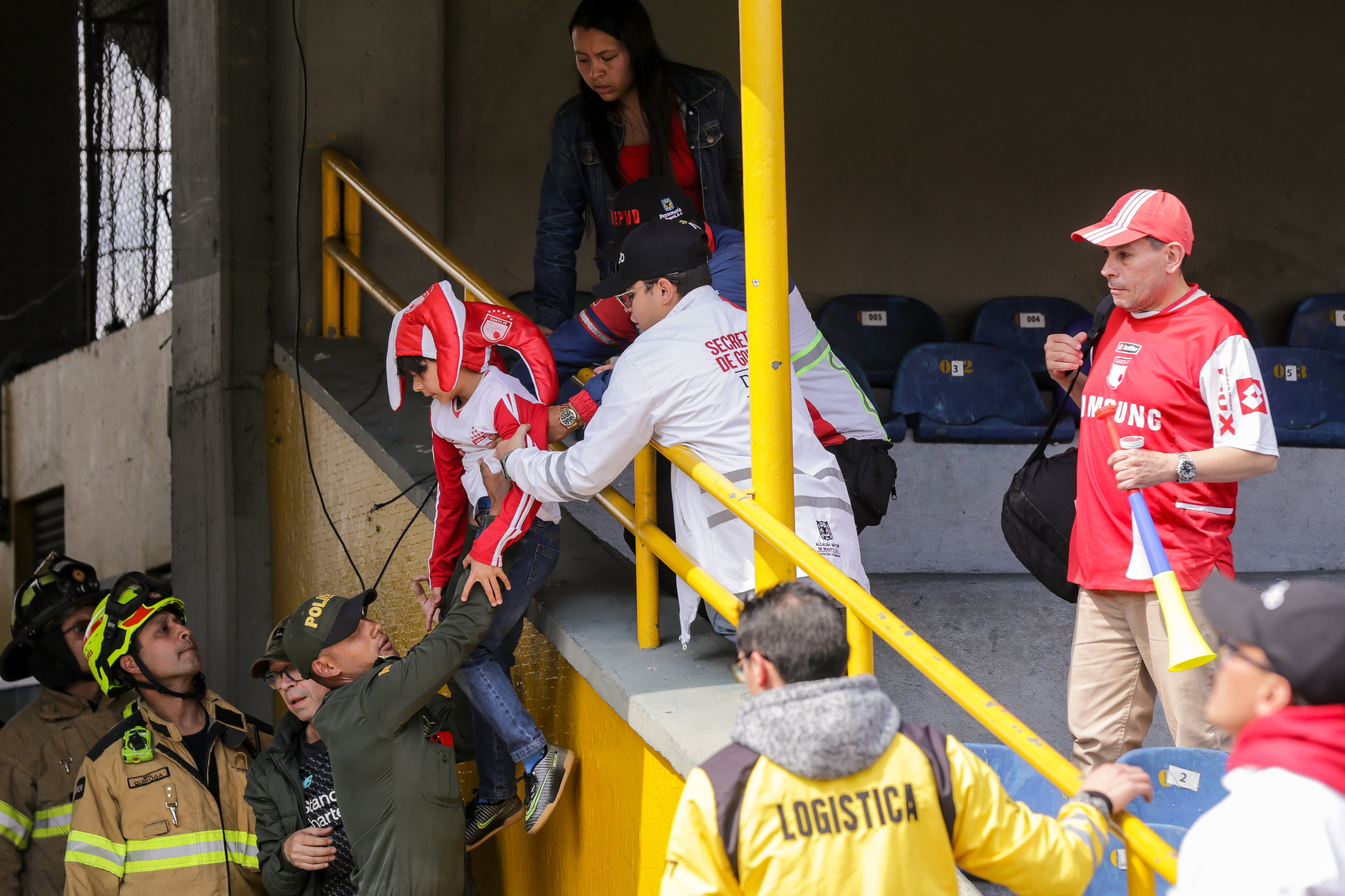 Bogotá. Marzo 16 de 2024. Independiente Santa Fe enfrenta a Deportes Tolima, por encuentro válido de la Liga BetPlay I 2024 de la fecha 12, en el estadio Nemesio Camacho El Campín. (Colprensa - Mariano Vimos)