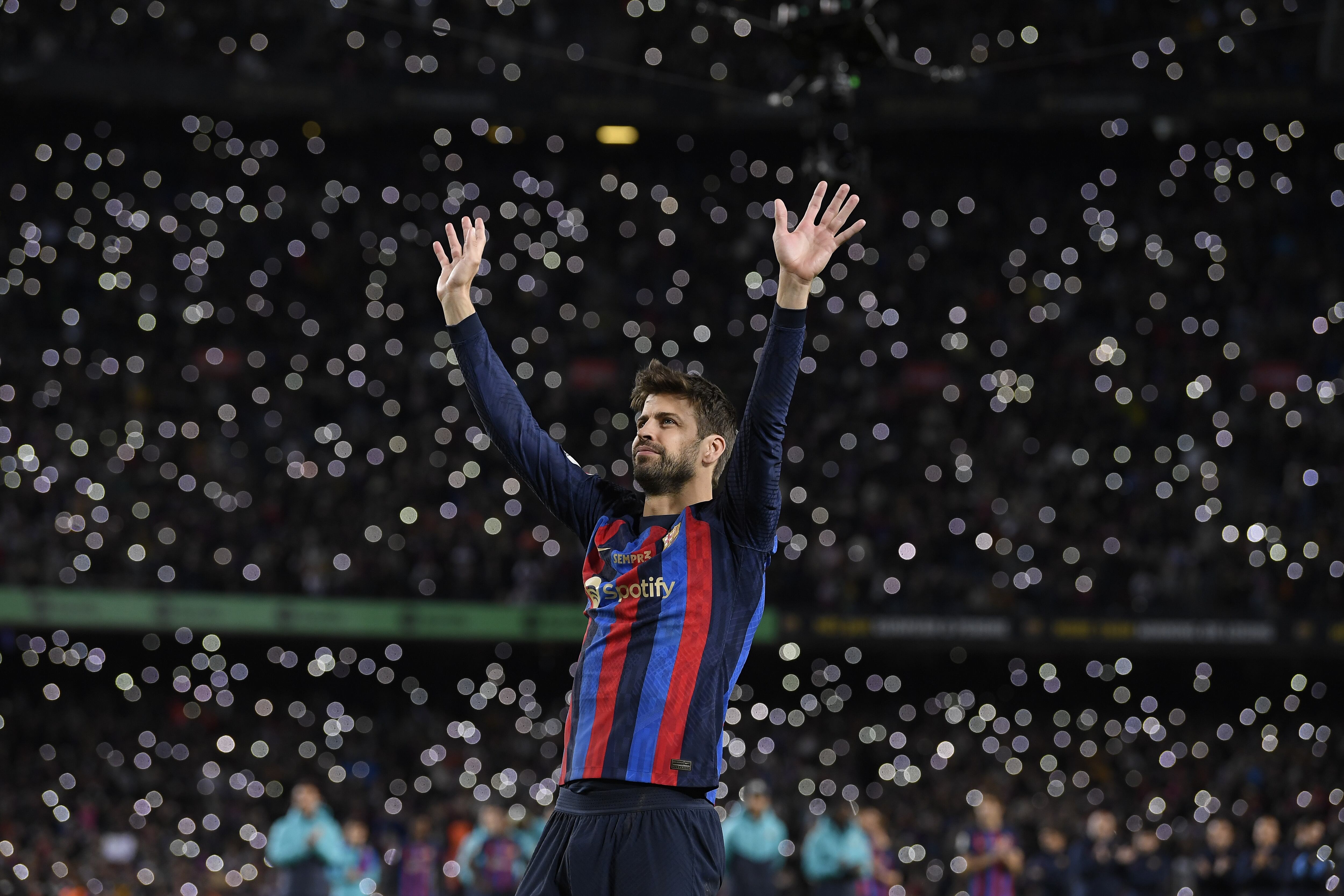 Piqué fue campeón del mundo con España.