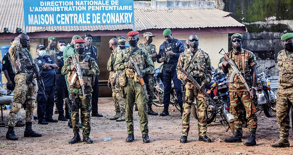 El golpe de Estado en Guinea es una muestra de la inestabilidad del continente. Foto: AFP 