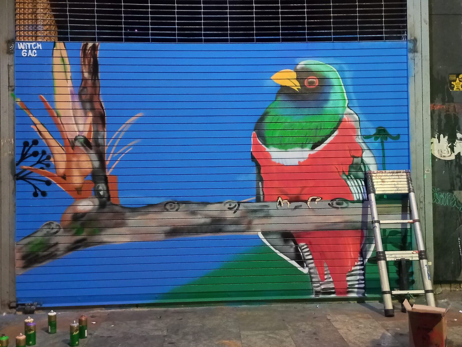 La Candelaria le apuesta al grafiti sostenible, una galería abierta.