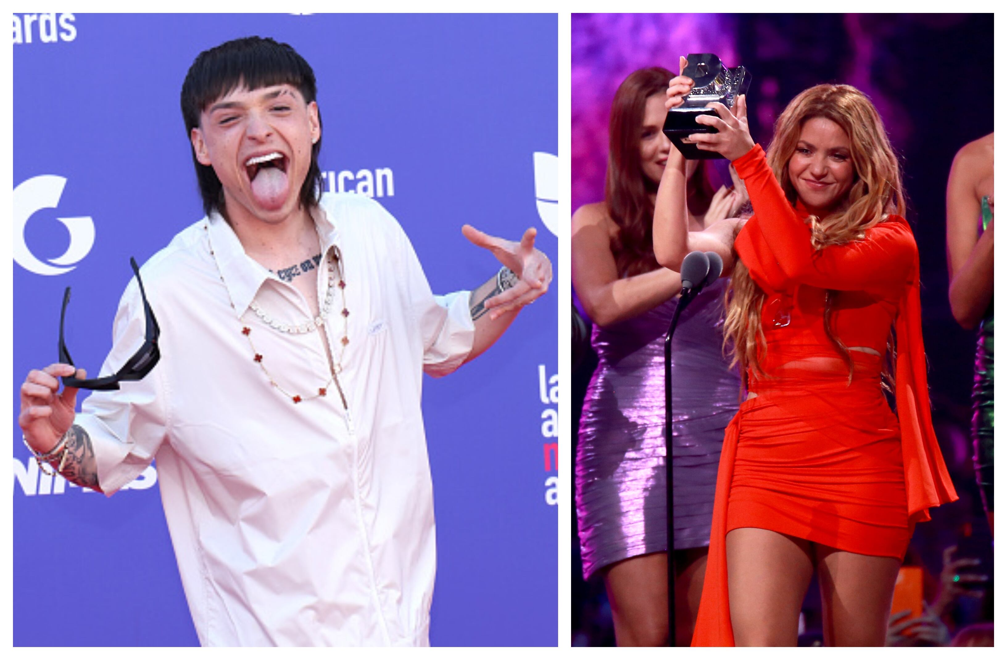 Peso Pluma y Shakira.