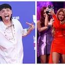 Peso Pluma y Shakira.