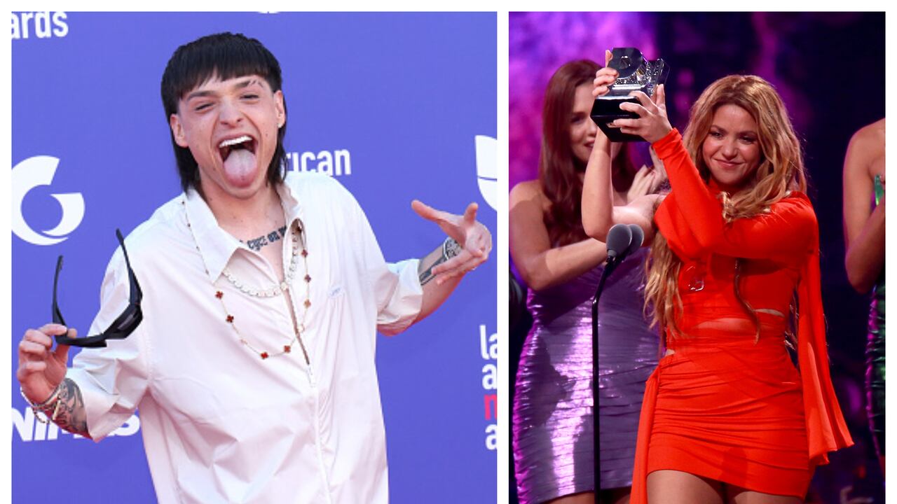 Peso Pluma y Shakira.