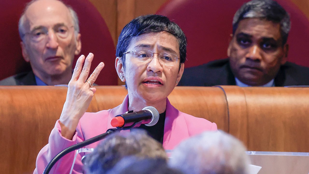 Maria Ressa.