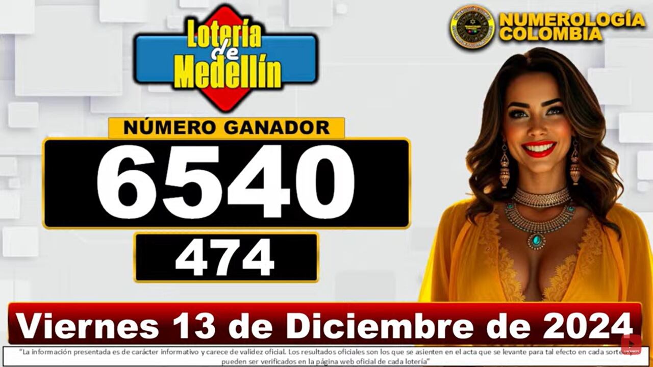 Resultados Lotería de Medellín