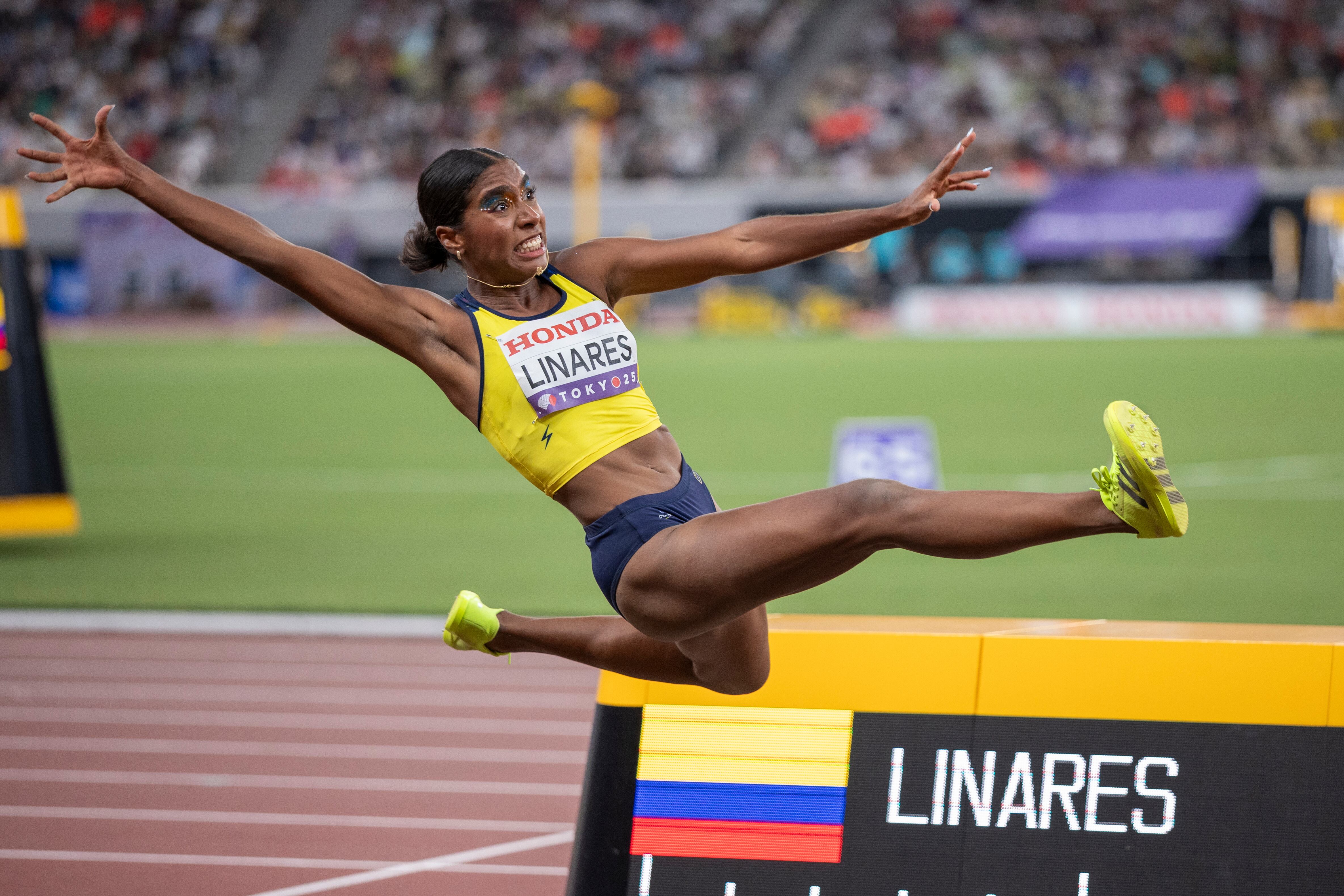 Natalia Linares, atleta colombiana.