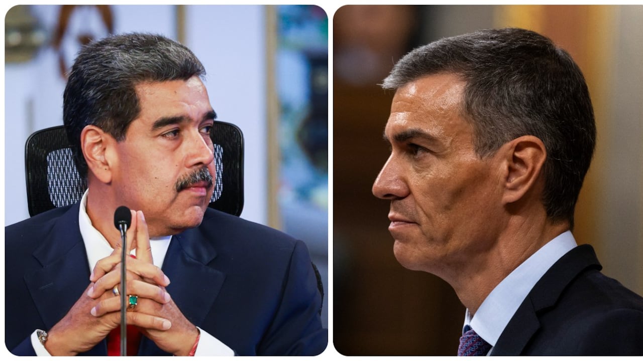 Nicolás Maduro y Pedro Sánchez