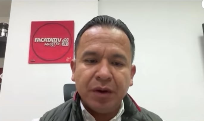 El alcalde de Facatativa, Luis Carlos Casas.